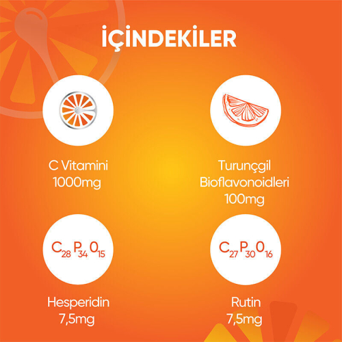 Voop C Vitamini İçeren Takviye Edici Gıda 30 Tablet - 5