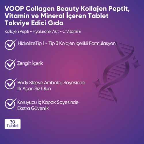 Voop Collagen Beauty 30 Tablet - 7