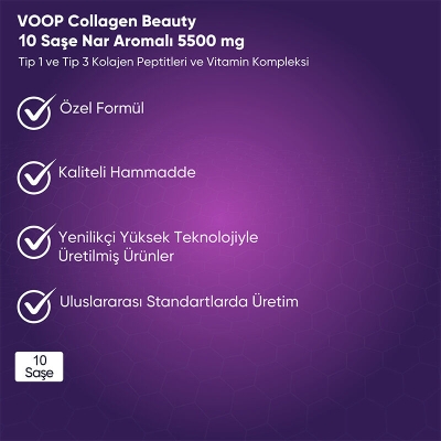 Voop Collagen Beauty Kolajen 10 Şase