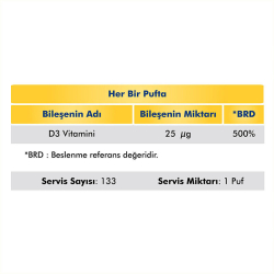 Voop D3 Vitamin 20 ml - 10