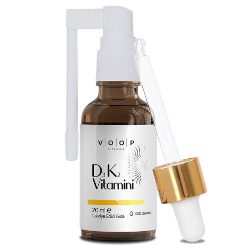 Voop D3K2 Vitamin İçeren Takviye Edici Gıda 20 ml - 1