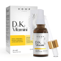 Voop D3K2 Vitamin İçeren Takviye Edici Gıda 20 ml - 2