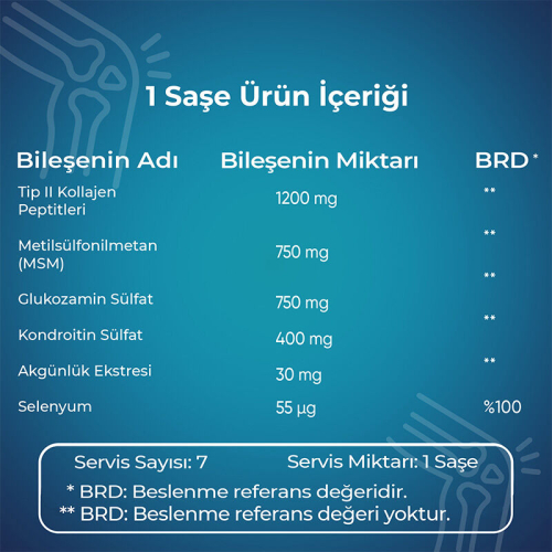 Voop Glukozamin Tip 2 Kolajen 7 Şase - 4