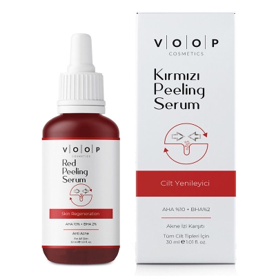 Voop Red Peeling Cilt Yenileyici Serum 30 ml