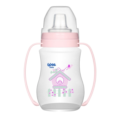 Wee Baby Akıtmaz Kulplu PP Antikolik Bardak 250 ml | 6+ Ay