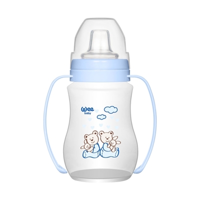 Wee Baby Akıtmaz Kulplu PP Antikolik Bardak 250 ml | 6+ Ay