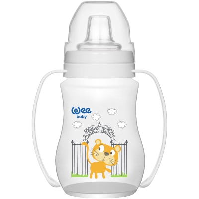 Wee Baby Akıtmaz Kulplu PP Antikolik Bardak 250 ml | 6+ Ay