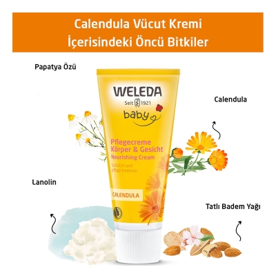 Weleda Baby Nemlendirici Vücut Kremi 75 ml