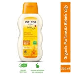 Weleda Calendula Organik Parfümsüz Bebek Yağı 200 ml - Thumbnail