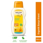 Weleda Calendula Organik Temizleyici ve Nemlendirici Banyo Kremi 200 ml - Thumbnail