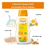 Weleda Calendula Organik Temizleyici ve Nemlendirici Banyo Kremi 200 ml - Thumbnail