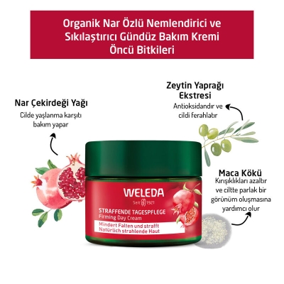 Weleda Nar Özlü Nemlendirici ve Sıkılaştırıcı Gündüz Bakım Kremi 40 ml