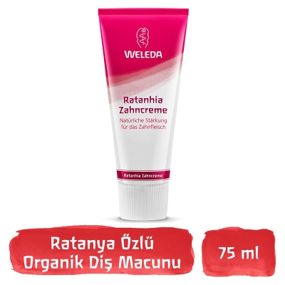 Weleda Ratanya Özlü Organik Diş Macunu 75 ml