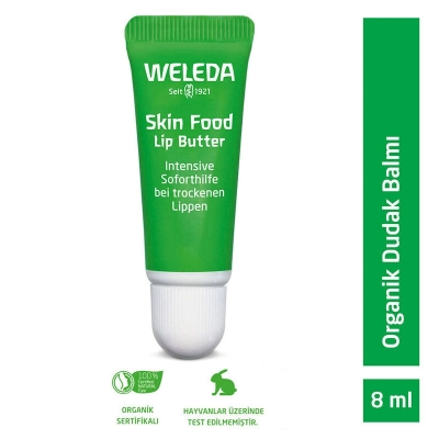 Weleda Skin Food Organik Besleyici Dudak Balmı 8 ml