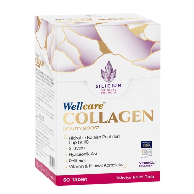 Wellcare Collagen Beauty Boost Takviye Edici Gıda 60 Tablet