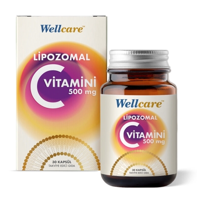 Wellcare Lipozomal C Vitamini 500 mg 30 Kapsül