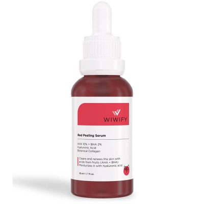 WIWIFY AHA BHA Red Peeling Cilt Serumu 30 ml