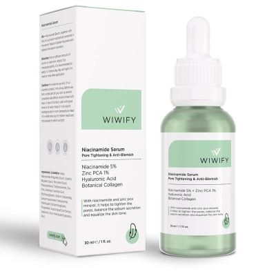 WIWIFY Gözenek Sıkılaştırıcı ve Leke Karşıtı Niacinamide Cilt Bakım Serumu 30 ml