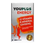 Youplus Energy Vitamin ve Mineral Kompleksi 30 Tablet - Thumbnail