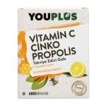 Youplus Vitamin C Çinko Propolis 20 Efervesan Tablet - Thumbnail