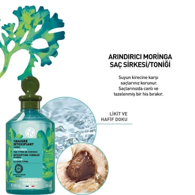 Yves Rocher Arındırıcı Moringa Saç Sirkesi Toniği 150 ml