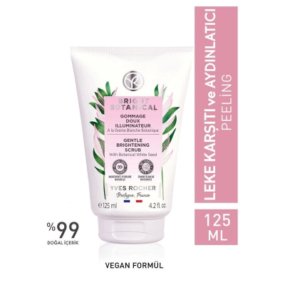 Yves Rocher Bright Botanical Leke Karşıtı Aydınlatıcı Peeling 125 ml