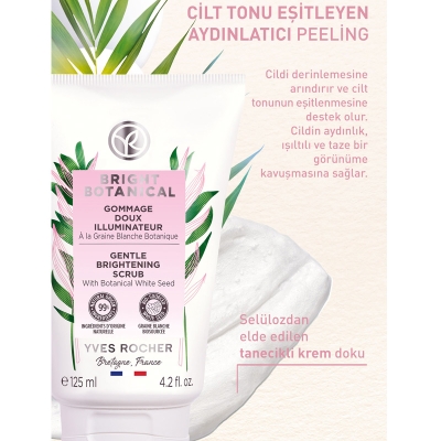 Yves Rocher Bright Botanical Leke Karşıtı Aydınlatıcı Peeling 125 ml