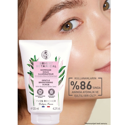 Yves Rocher Bright Botanical Leke Karşıtı Aydınlatıcı Peeling 125 ml