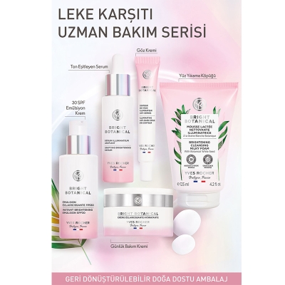 Yves Rocher Bright Botanical Leke Karşıtı Aydınlatıcı Uyku Maskesi 75 ml