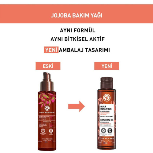 Yves Rocher Huile Botanique Jojoba Bakım Yağı 100 ml - 3