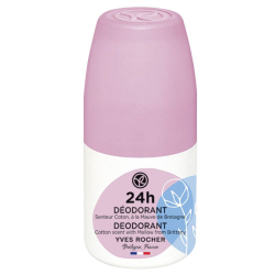 Yves Rocher Roll-on Deodorant - Pamuk Çiçeği ve Ebegümeci 50 ml - 1