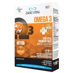 Zade Vital Omega 3 Forte Balık Yağı 40 Yumuşak Kapsül - Thumbnail